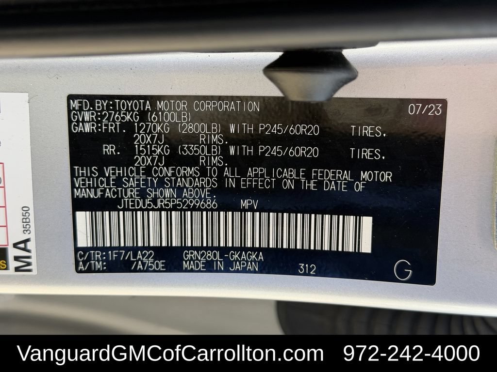 Used 2023 Toyota 4Runner Limited RWD image 34