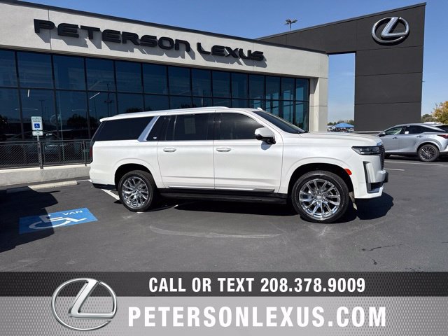Used 2021 Cadillac Escalade ESV Premium Luxury w/ Driver Assist Tech Package