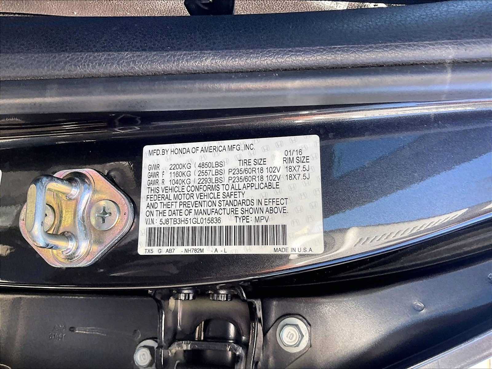 Used 2016 Acura RDX FWD w/ Technology Package image 33