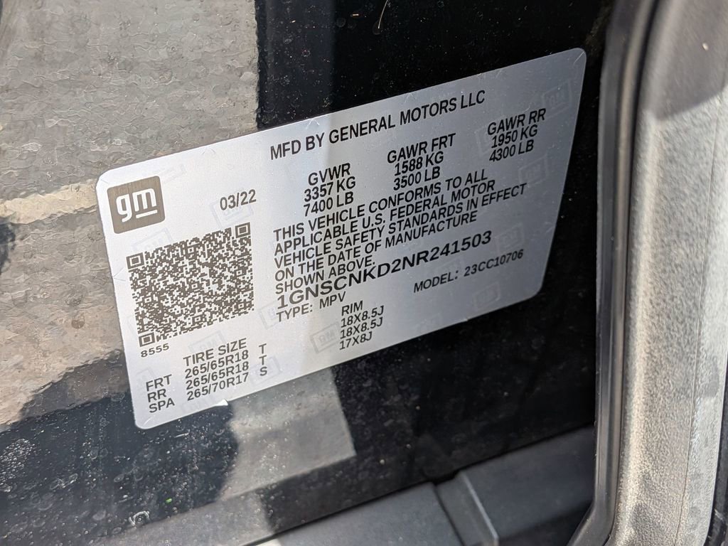 Used 2022 Chevrolet Tahoe LT RWD image 31