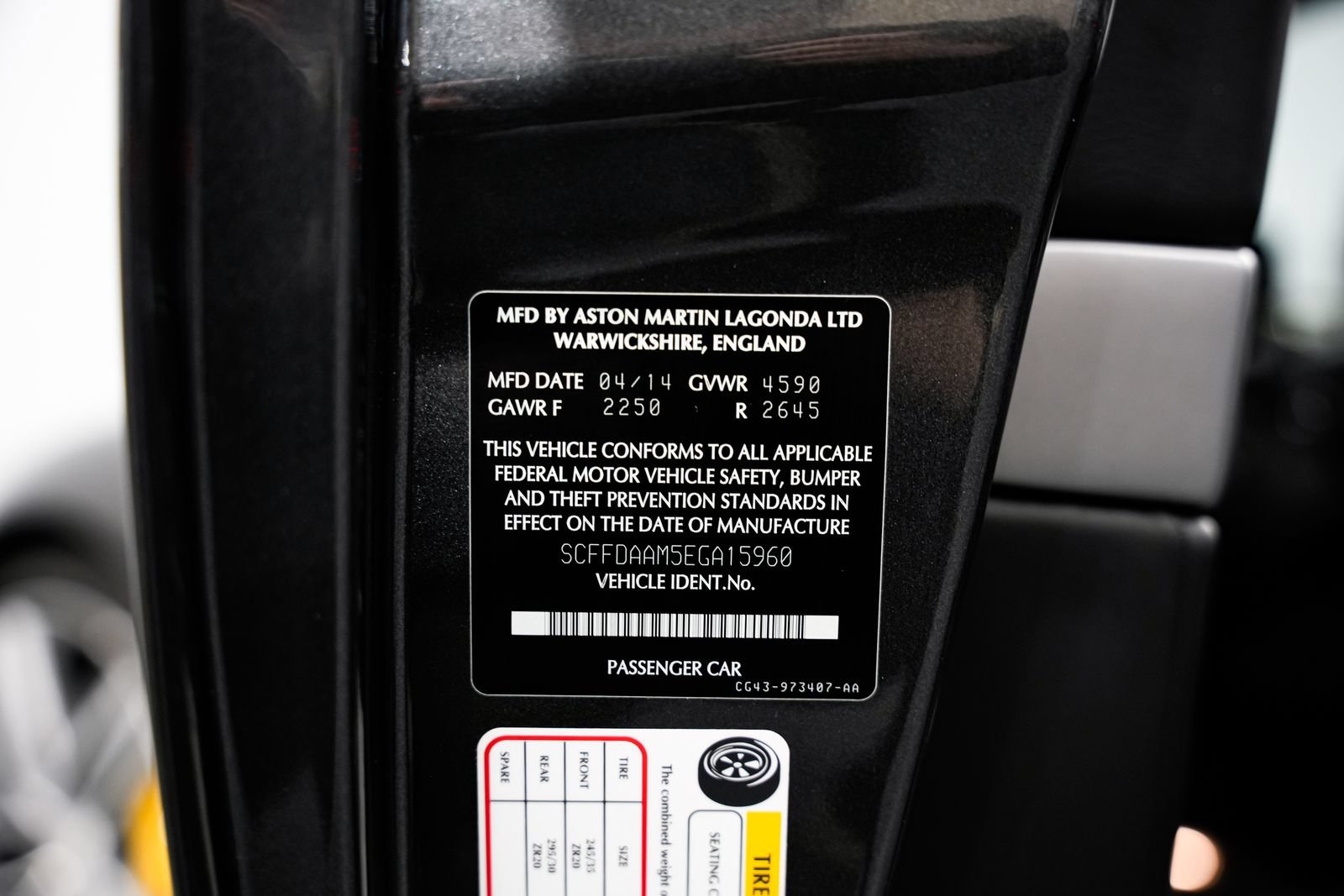 Used 2014 Aston Martin DB9 Coupe RWD image 43