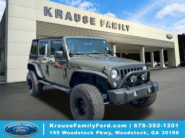 Used 2015 Jeep Wrangler Unlimited Sport w/ Max Tow Package AWD/4WD image 1