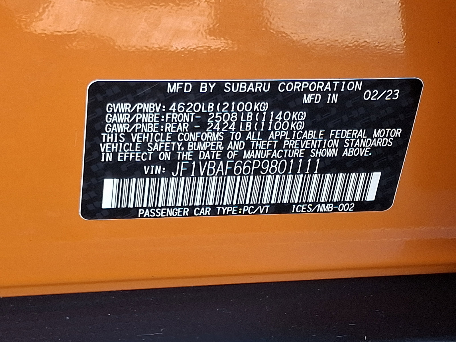 Used 2023 Subaru WRX Premium AWD/4WD image 27