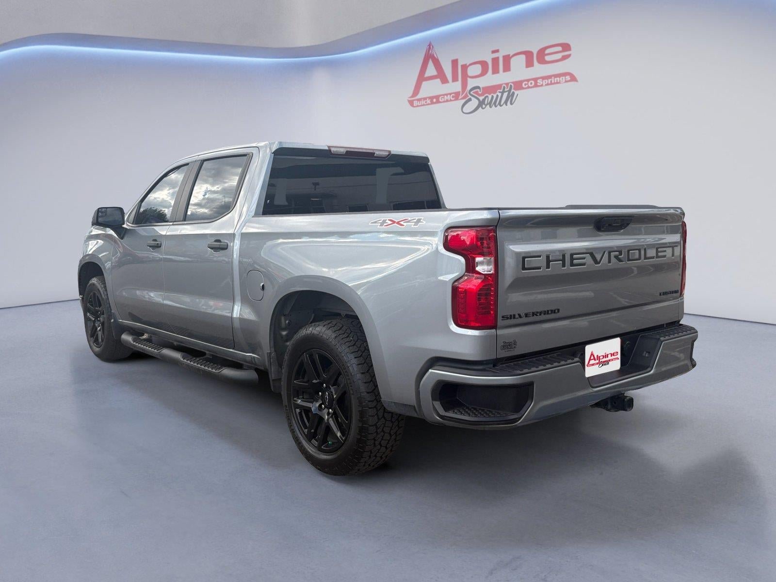 Certified 2023 Chevrolet Silverado 1500 Custom w/ LPO, Dark Essentials Package AWD/4WD image 3