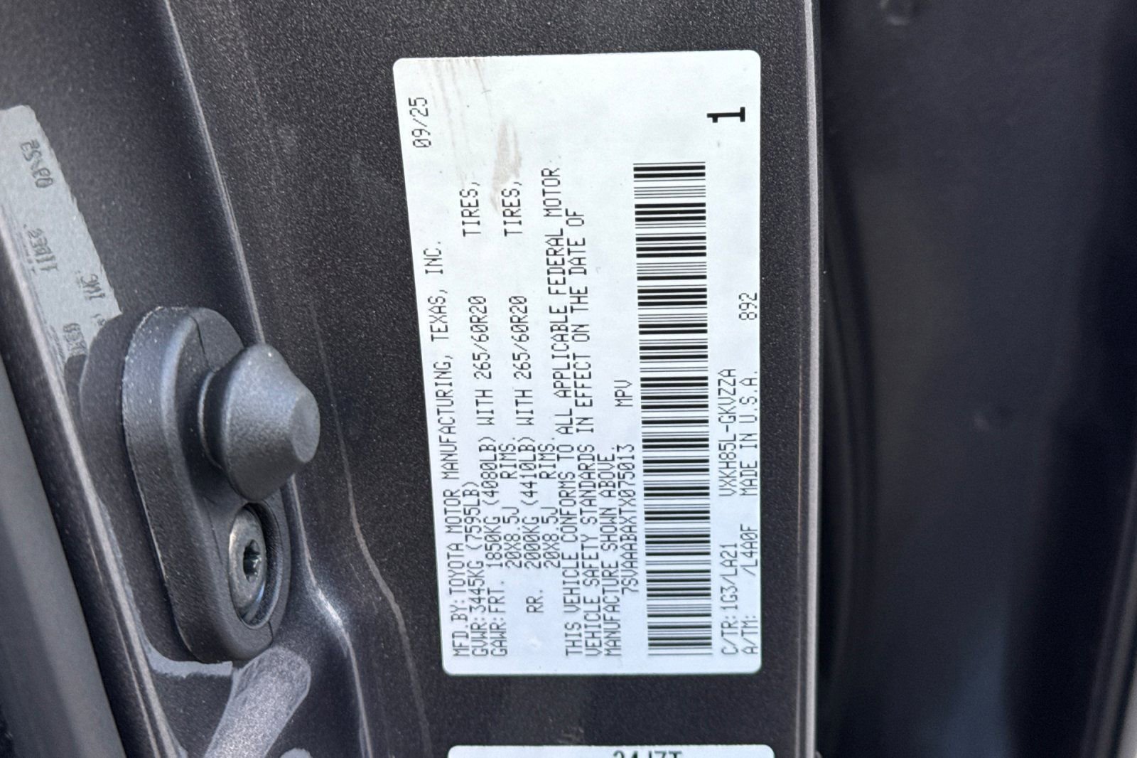 New 2026 Toyota Sequoia Platinum image 28