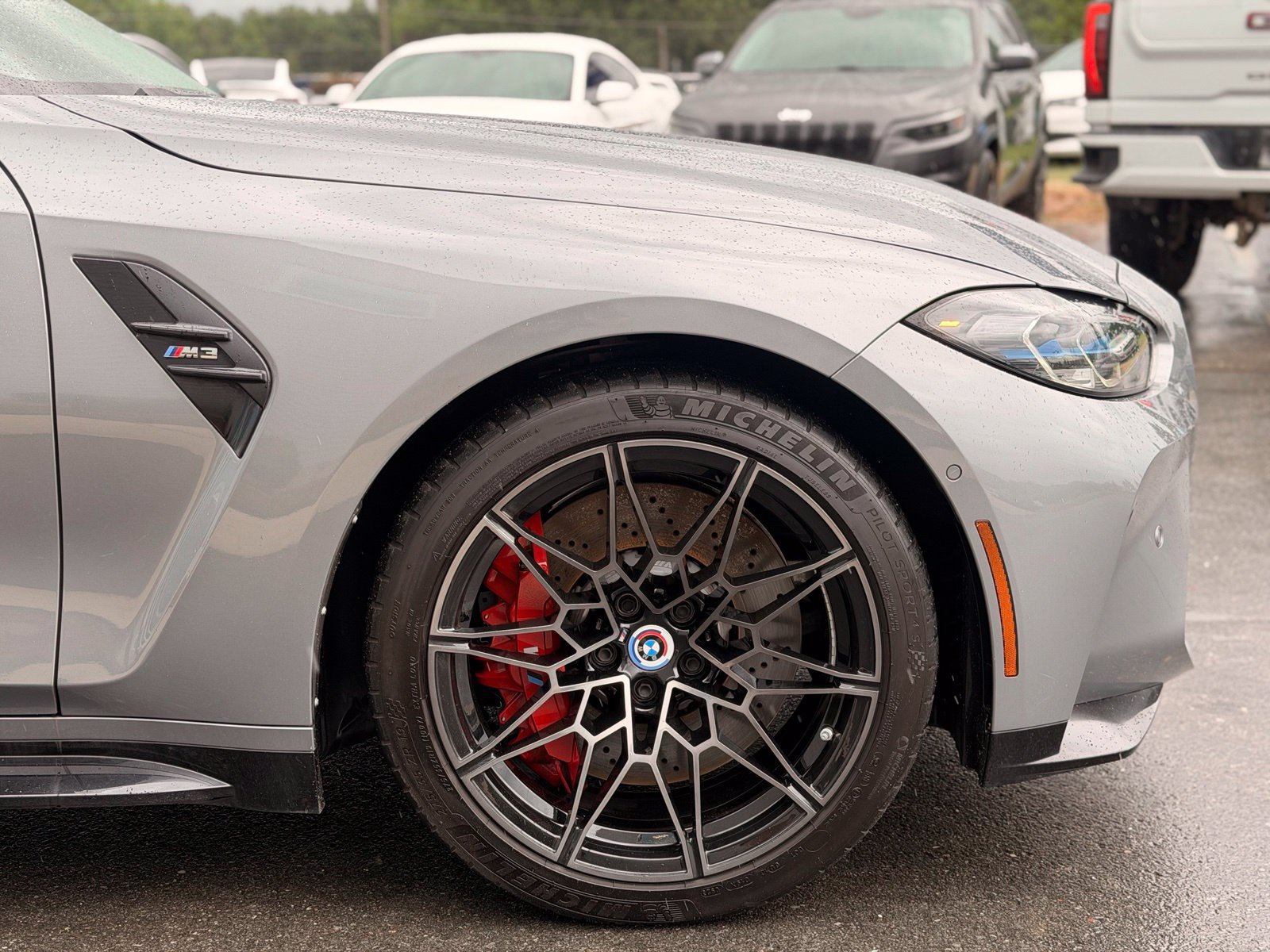 Used 2023 BMW M3 w/ Executive Package RWD image 79