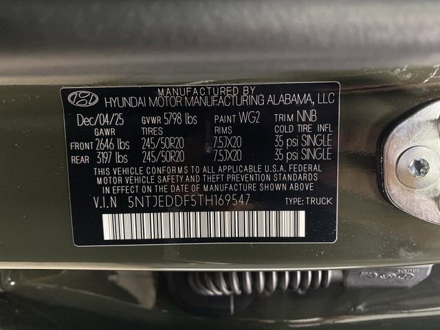 New 2026 Hyundai Santa Cruz Limited image 37