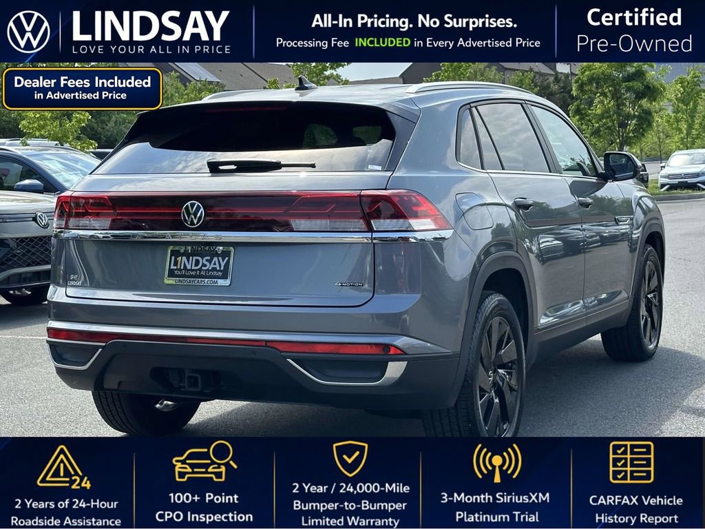 Certified 2025 Volkswagen Atlas Cross Sport SE AWD/4WD image 8