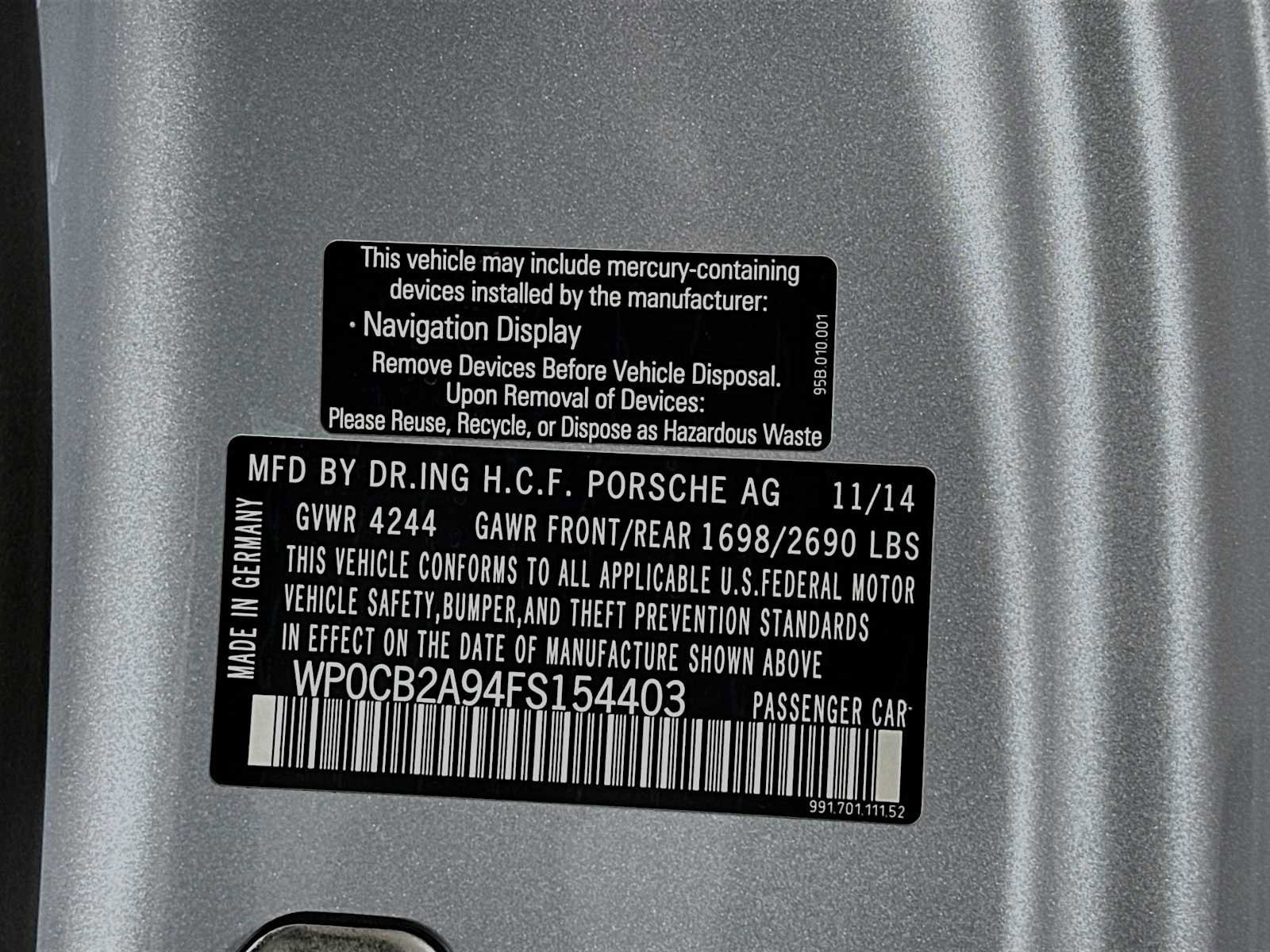 Certified 2015 Porsche 911 Carrera GTS image 33