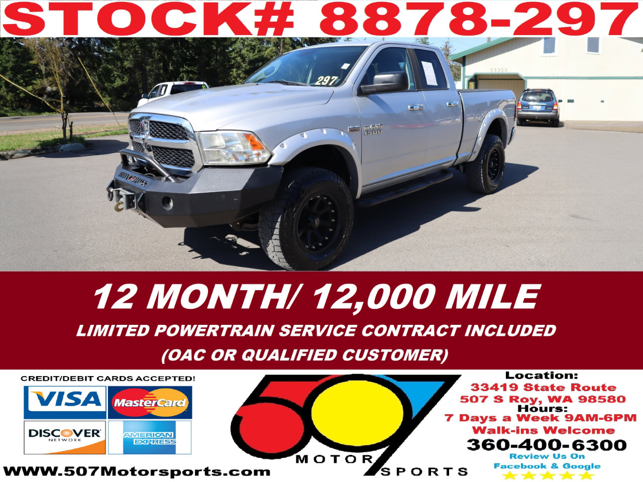 Used 2013 RAM 1500 Classic SLT w/ Premium Display Pkg
