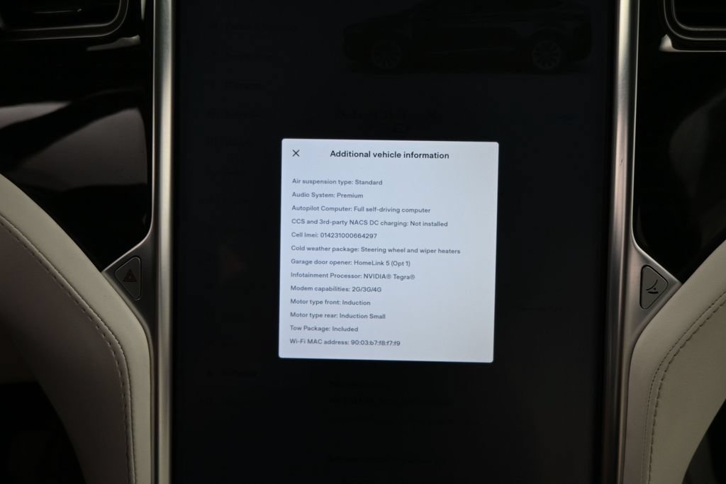 Used 2017 Tesla Model X 75D AWD/4WD image 16
