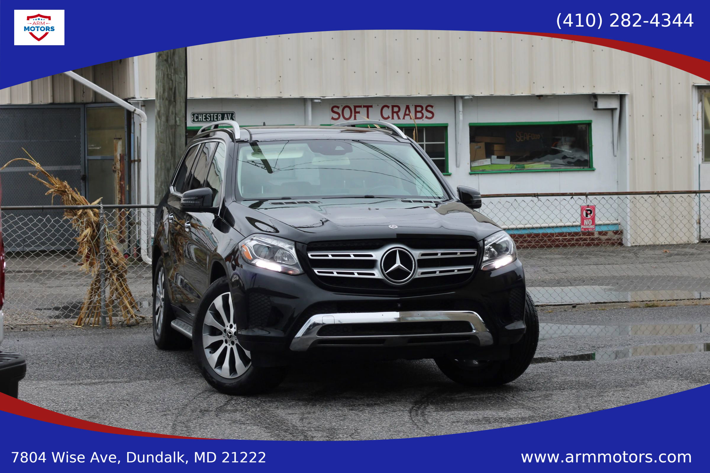 Used 2018 Mercedes-Benz GLS 450 4MATIC w/ Premium Package image 1