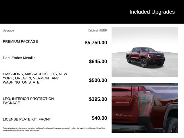 New 2026 GMC Sierra EV Elevation w/ Premium Package AWD/4WD image 5