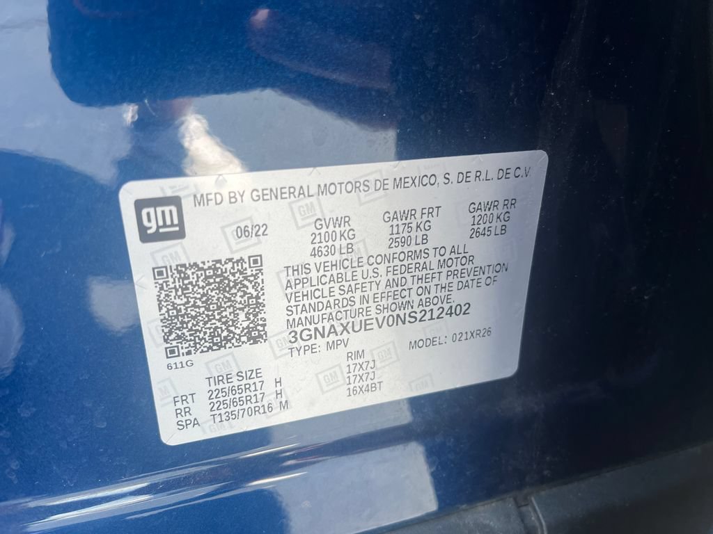 Certified 2022 Chevrolet Equinox LT AWD/4WD image 33