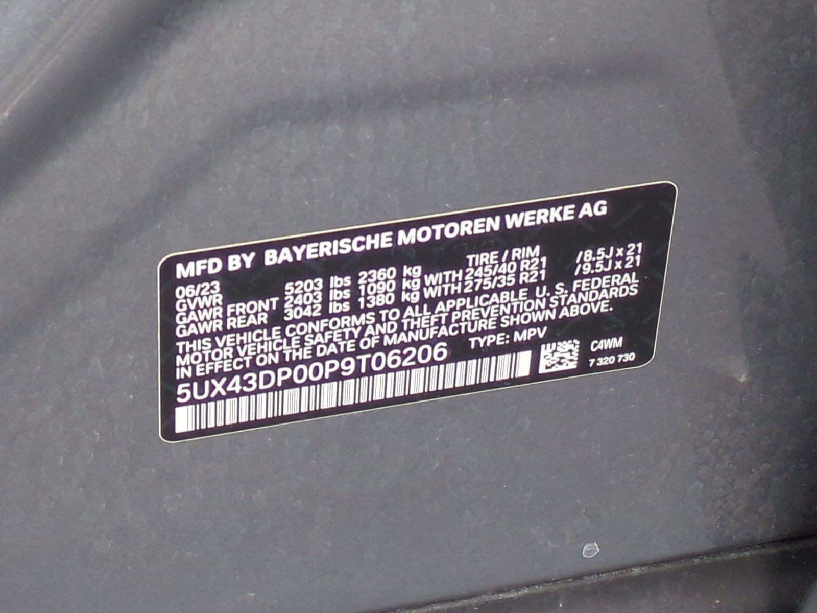 Used 2023 BMW X3 sDrive30i w/ Convenience Package RWD image 34