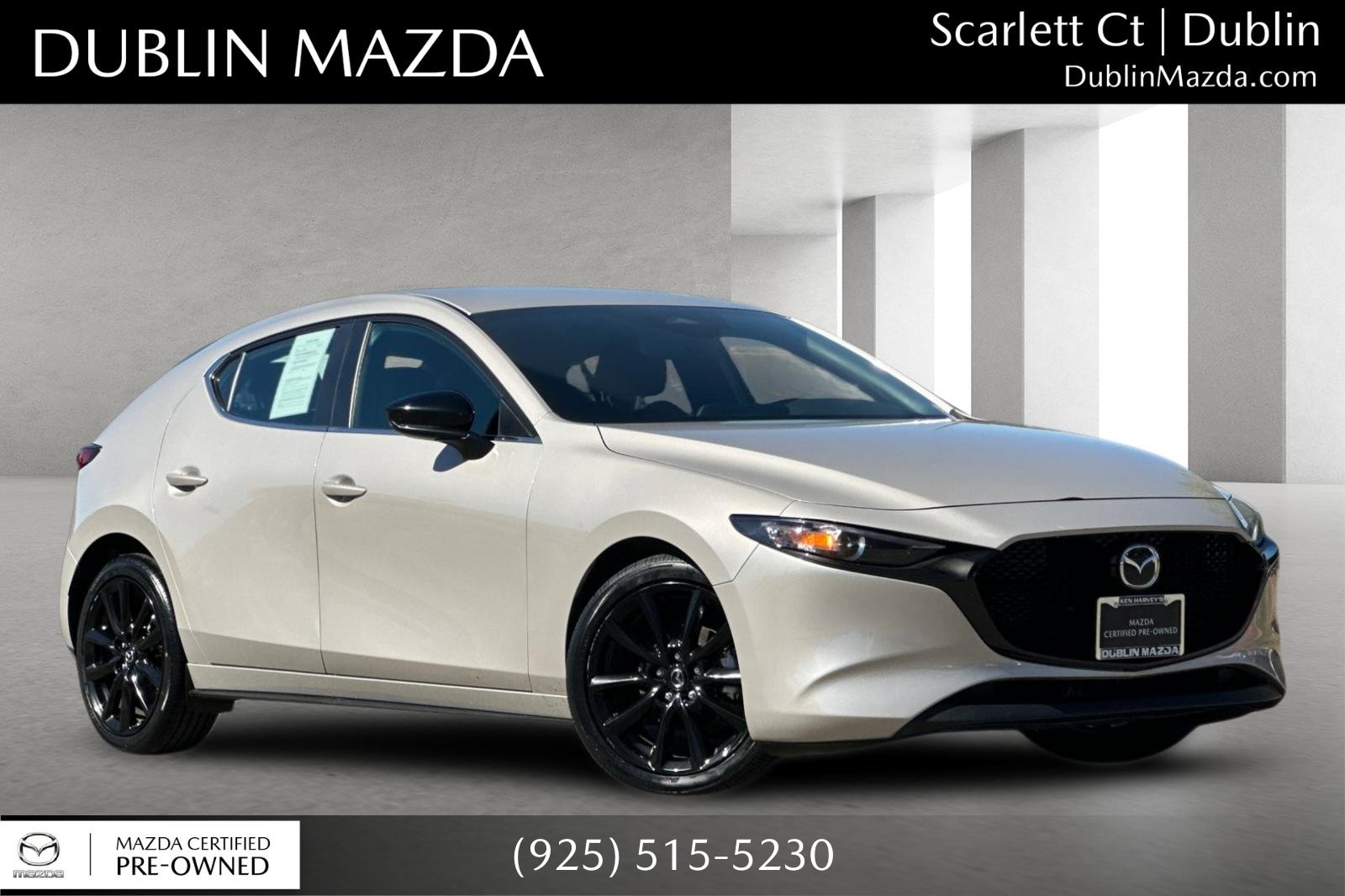 Certified 2025 MAZDA MAZDA3 s Sport FWD image 1