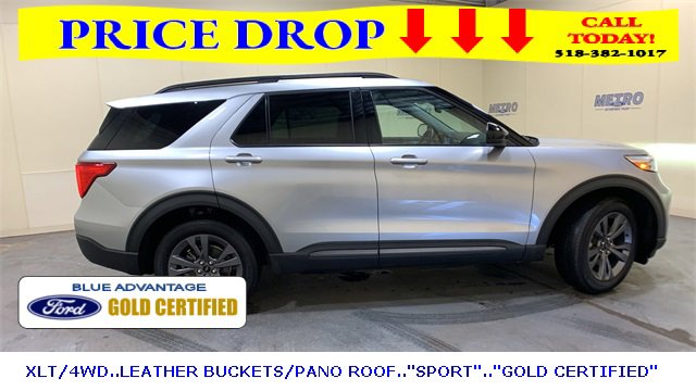 Certified 2022 Ford Explorer XLT w/ Equipment Group 202A image 3