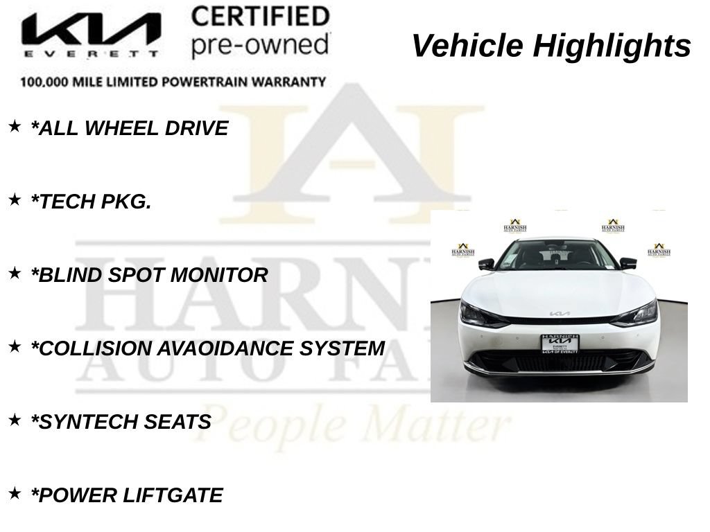 Certified 2024 Kia EV6 Wind w/ Wind Technology Package AWD/4WD image 9
