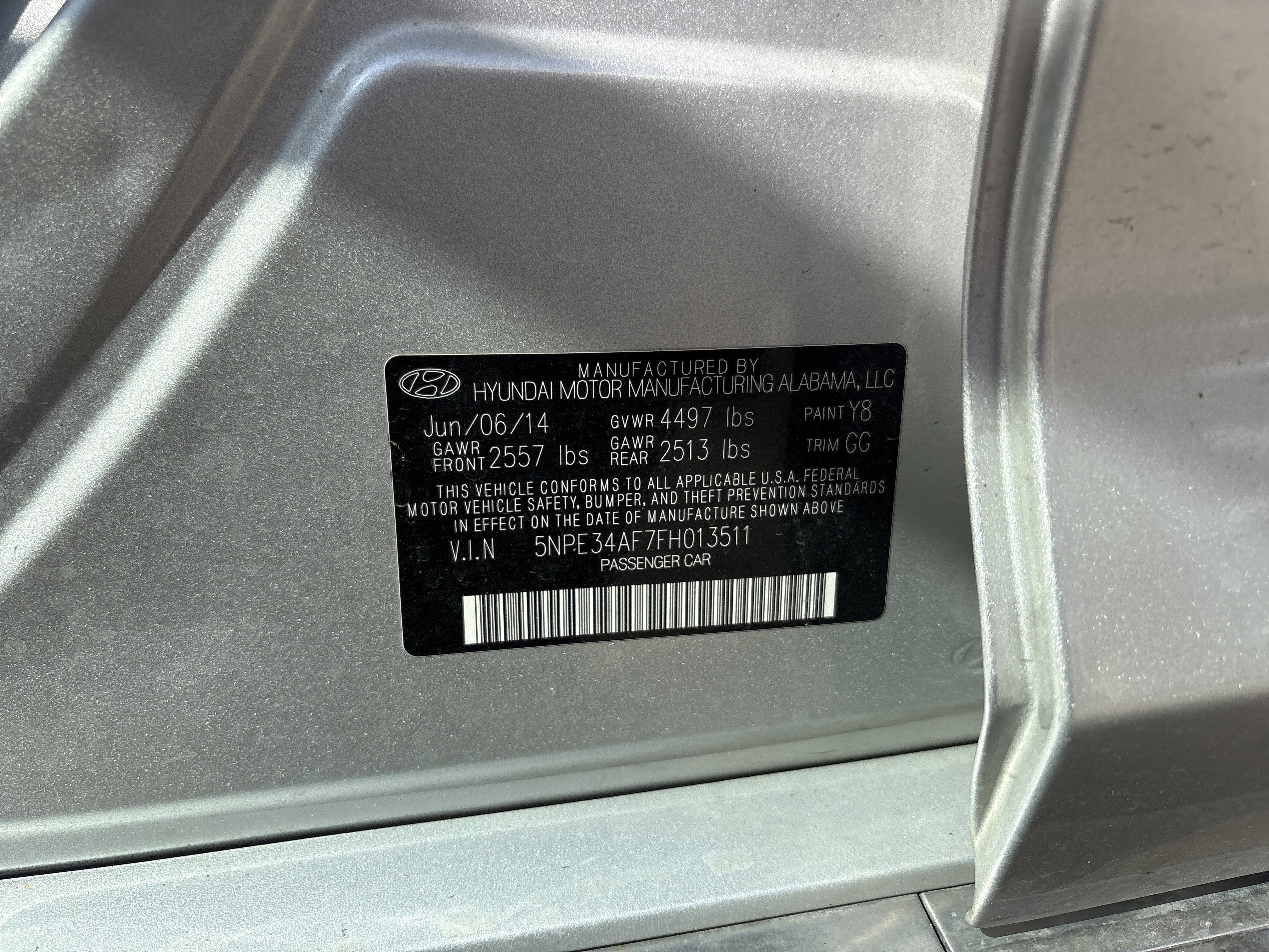 Used 2015 Hyundai Sonata Limited w/ Option Group 05 image 35