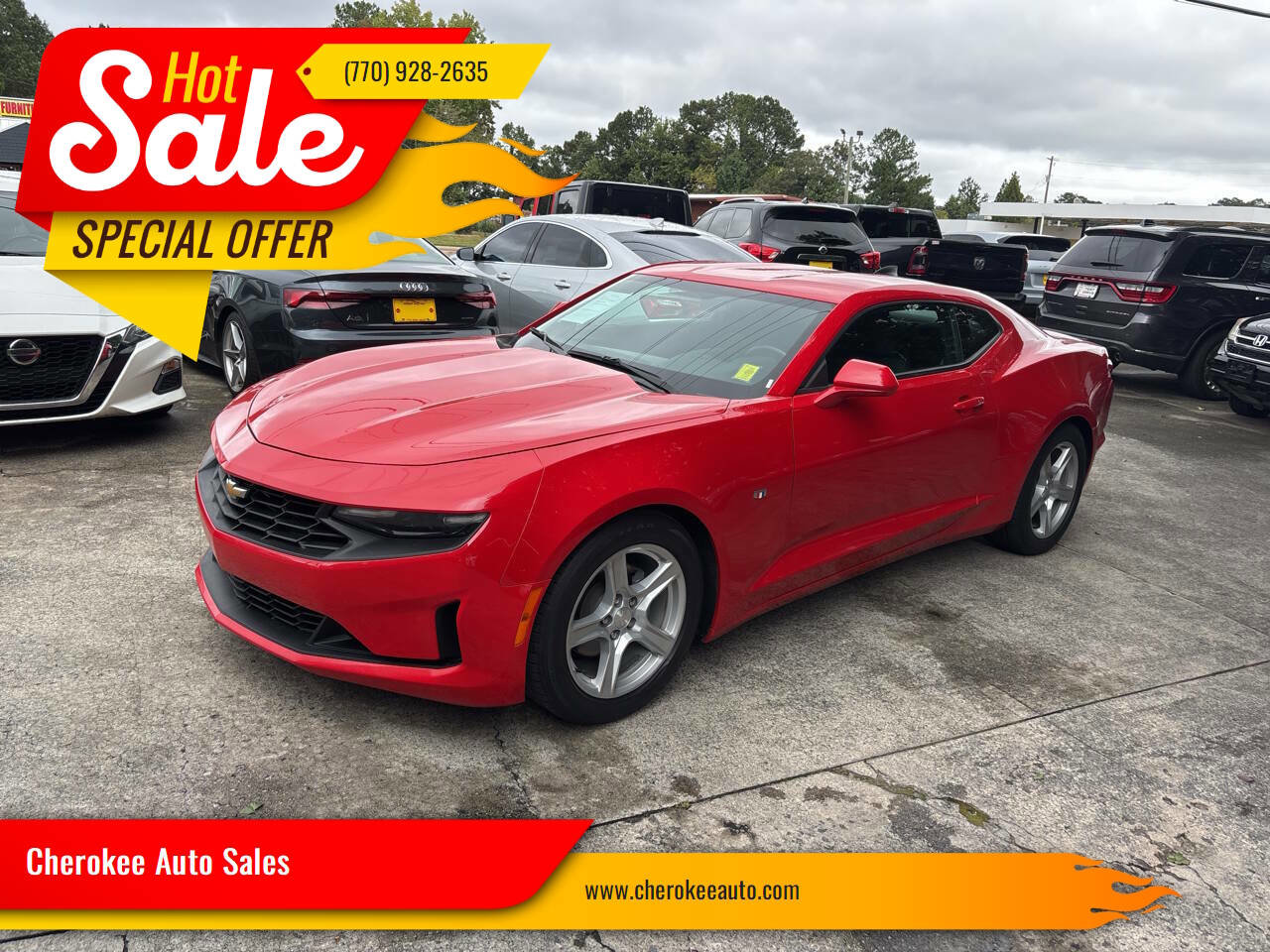 Used 2022 Chevrolet Camaro LT image 1