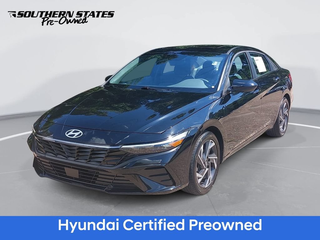 Certified 2024 Hyundai Elantra SEL w/ Convenience Package FWD image 1