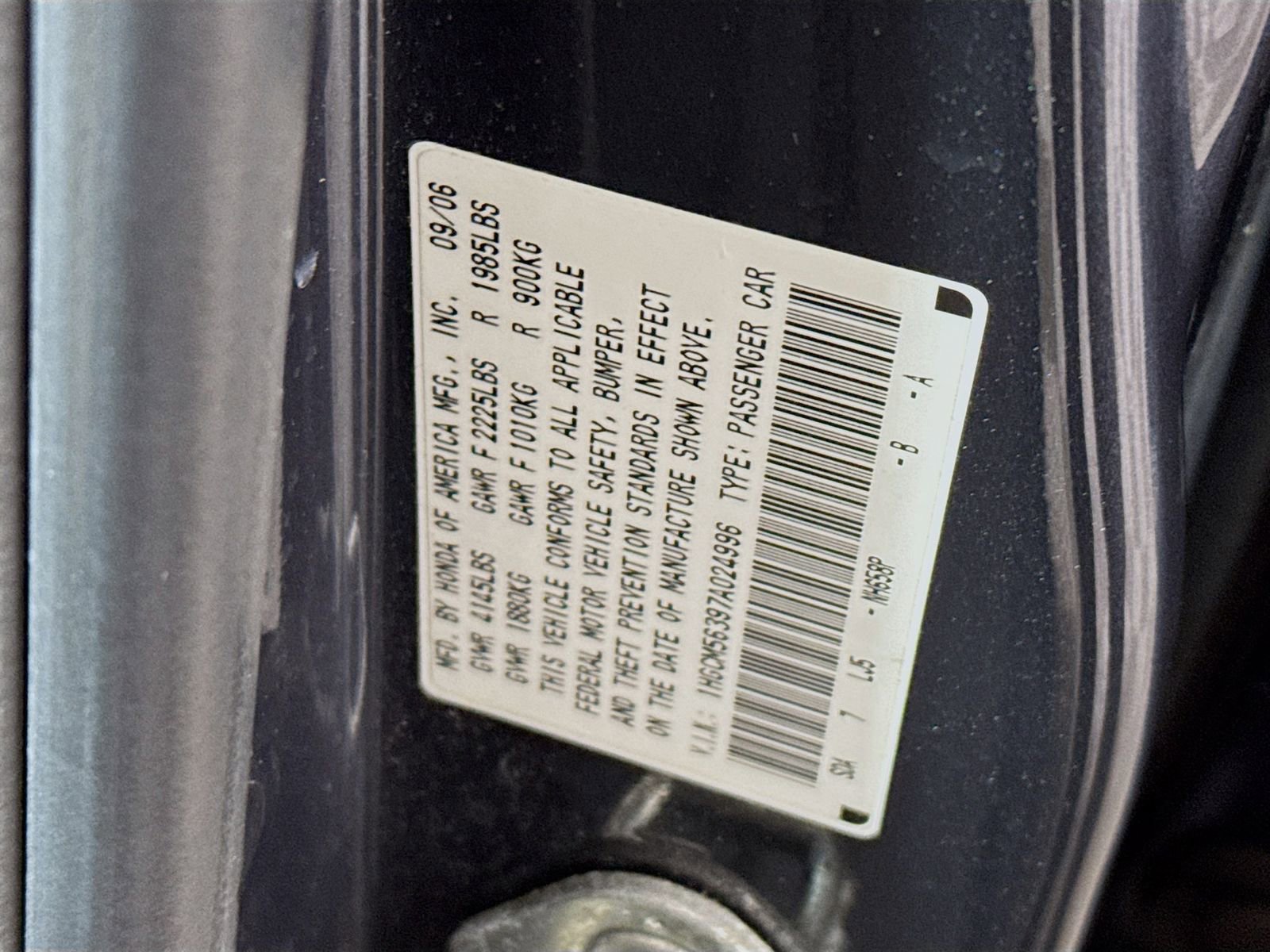 Used 2007 Honda Accord SE image 20
