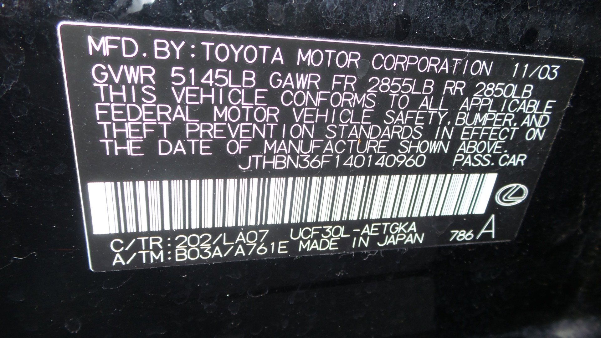 Used 2004 Lexus LS 430 image 53