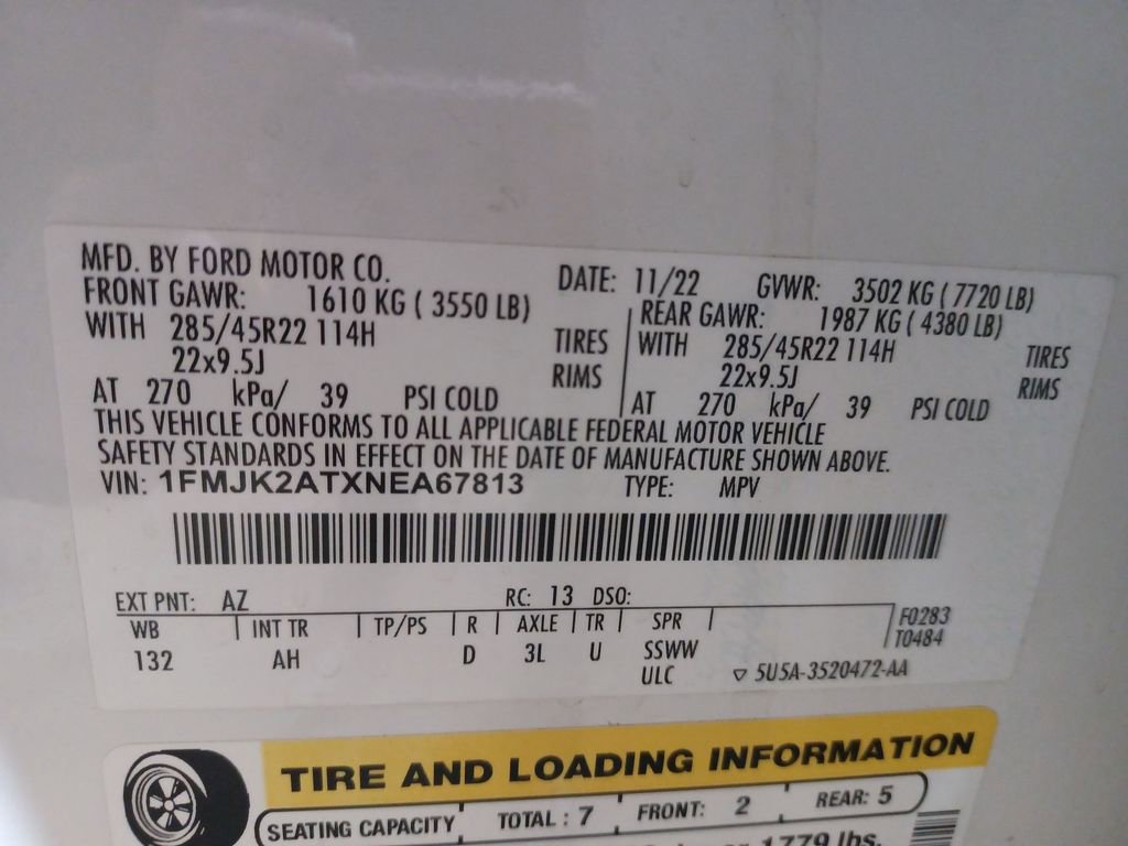 Used 2022 Ford Expedition Max Limited image 28