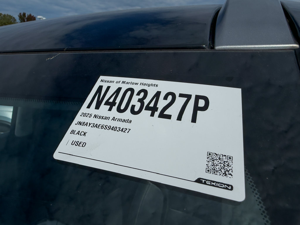 Certified 2025 Nissan Armada SV AWD/4WD image 25