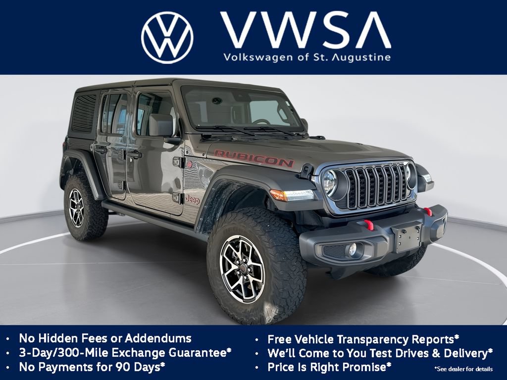 Used 2024 Jeep Wrangler Unlimited Rubicon AWD/4WD image 1