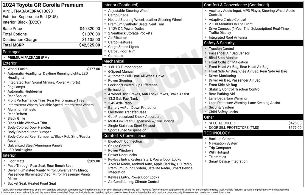 Used 2024 Toyota Corolla Premium image 34