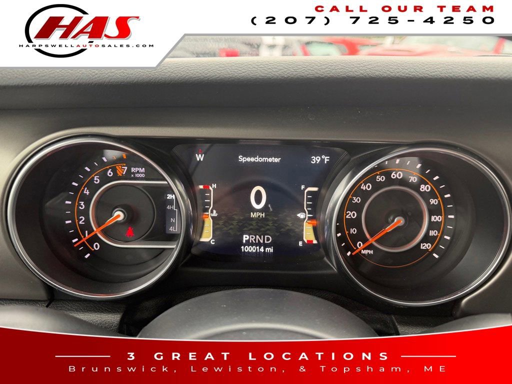 Used 2019 Jeep Wrangler Unlimited Sport S AWD/4WD image 16