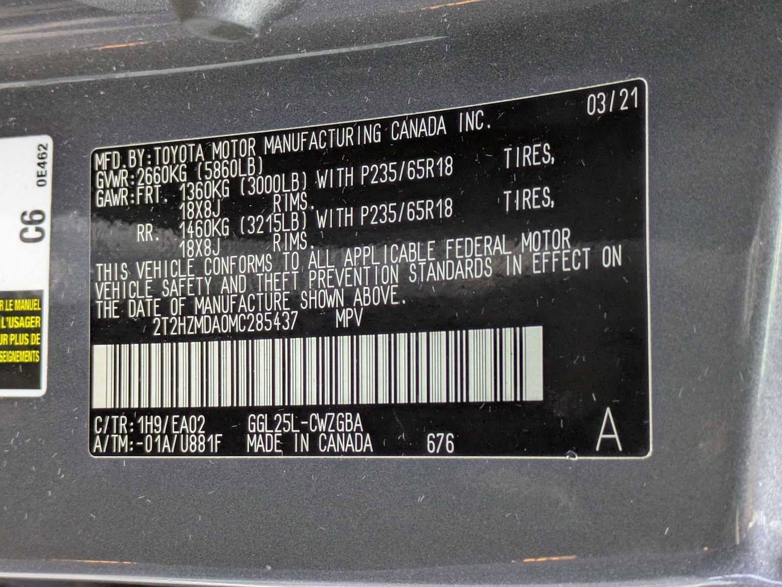 Used 2021 Lexus RX 350 AWD w/ Premium Package image 36