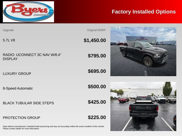 Used 2017 RAM 1500 Rebel w/ Luxury Group AWD/4WD image 10