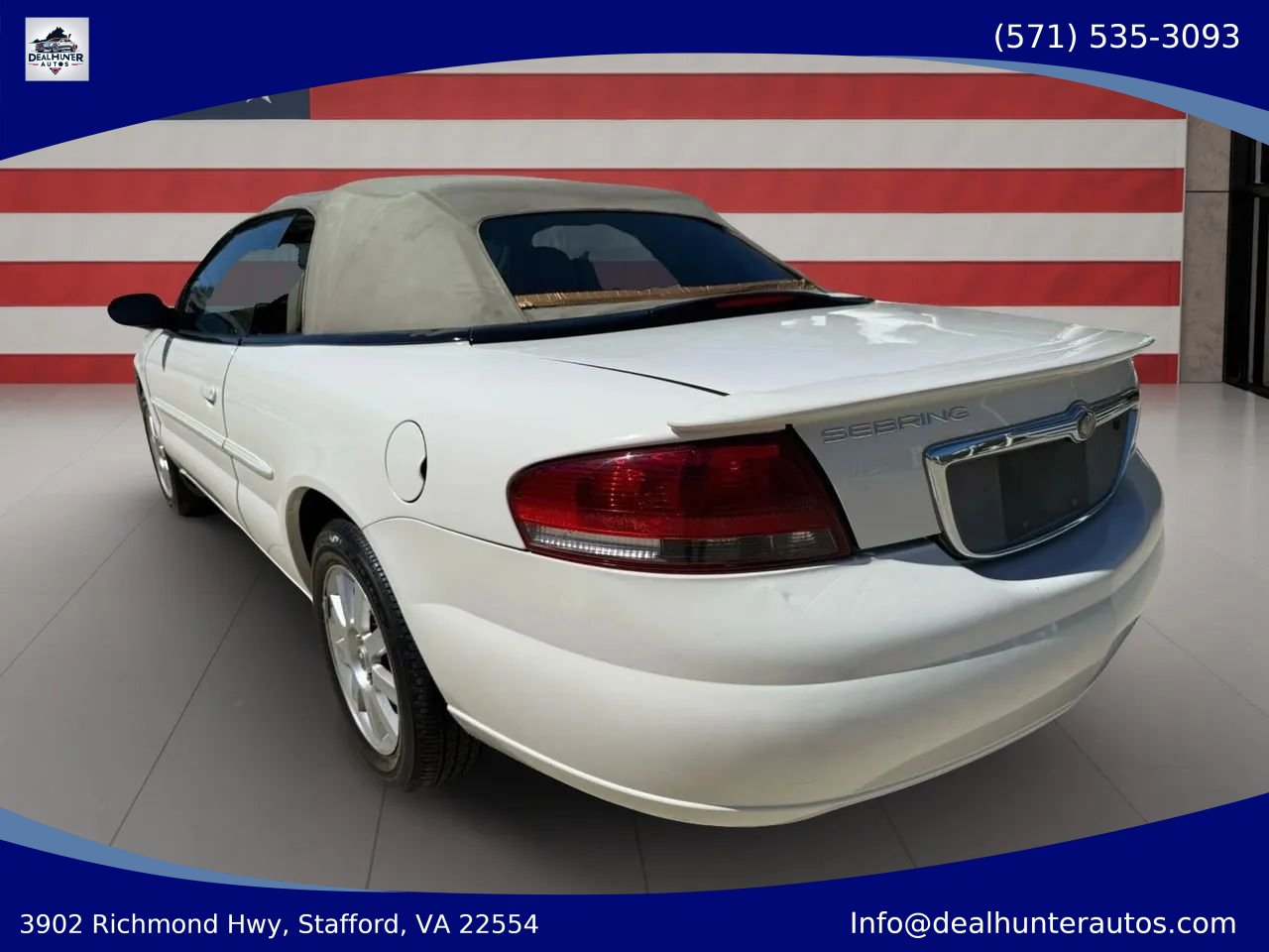 Used 2004 Chrysler Sebring GTC FWD image 9