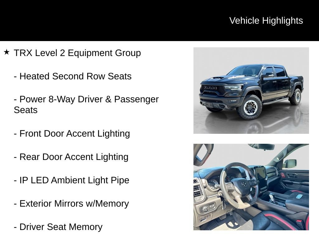 Used 2021 RAM 1500 TRX w/ TRX Level 2 Equipment Group AWD/4WD image 16