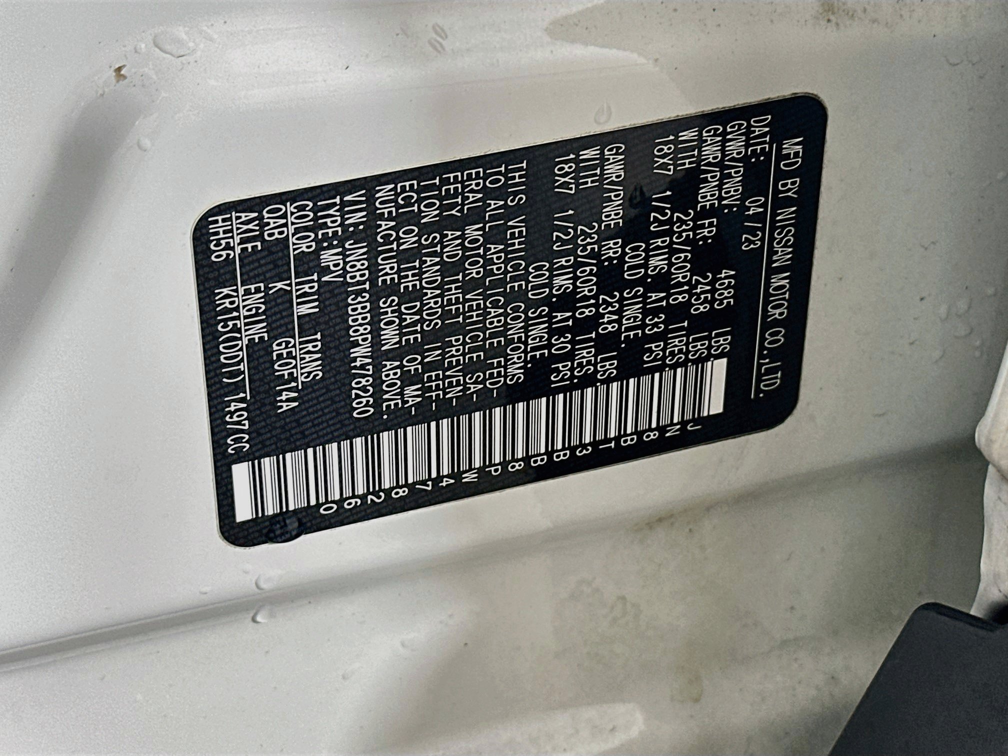 Used 2023 Nissan Rogue SV AWD/4WD image 12