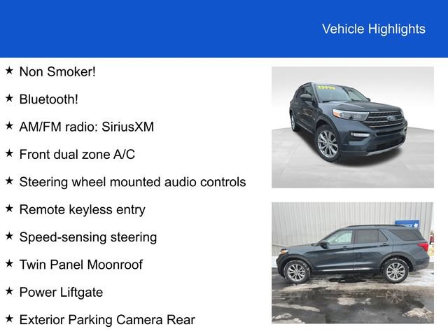 Used 2023 Ford Explorer XLT w/ Equipment Group 202A image 2