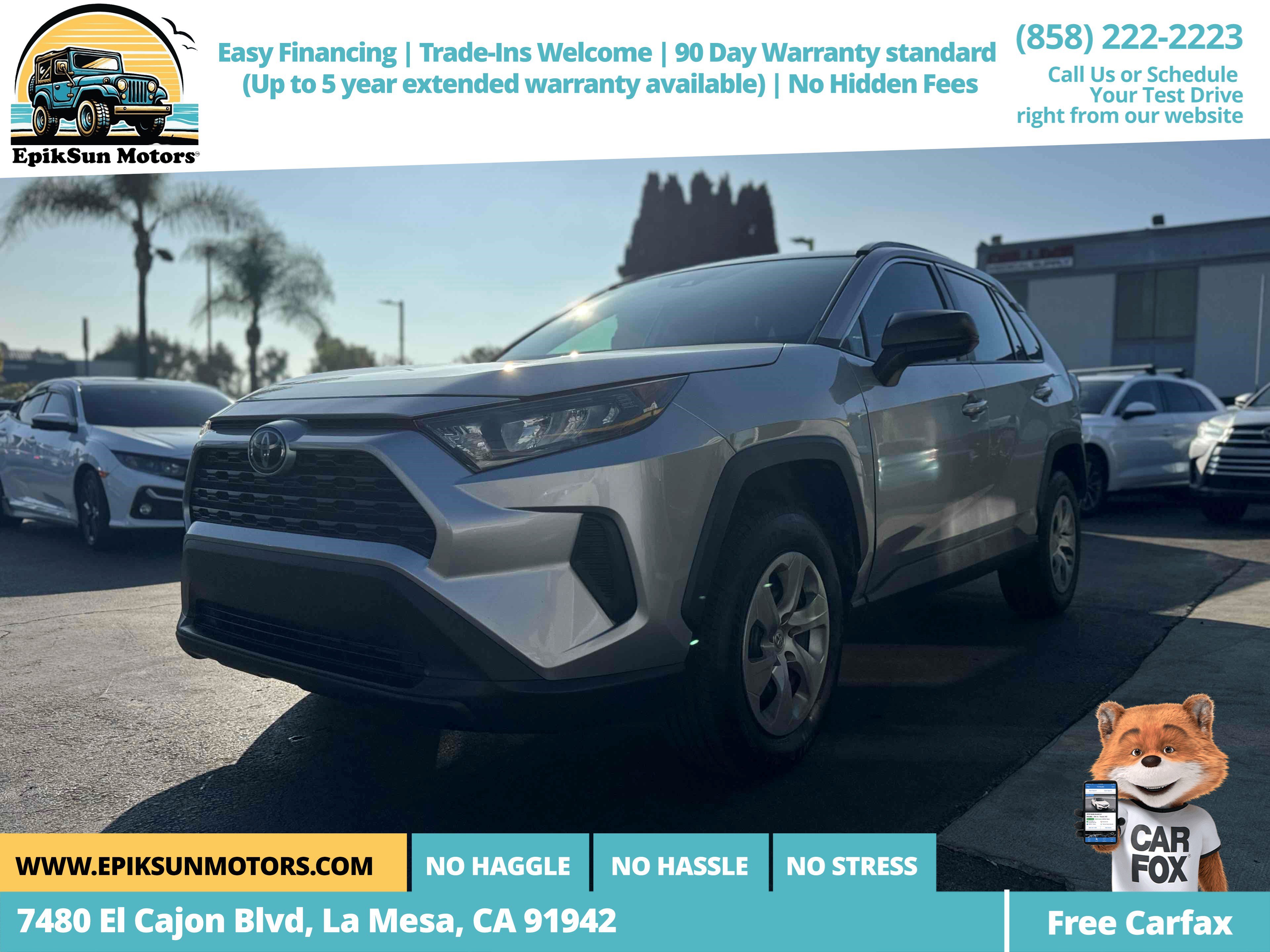Used 2019 Toyota RAV4 LE w/ Carpet Mat Package image 1