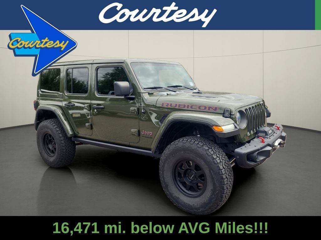 Used 2021 Jeep Wrangler Unlimited Rubicon