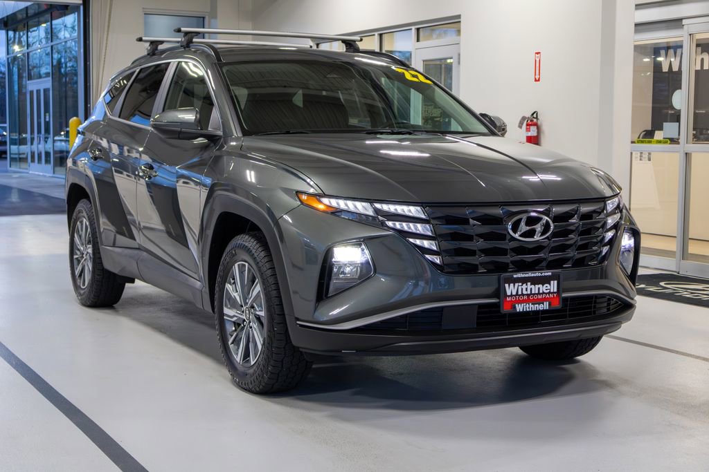Certified 2022 Hyundai Tucson Blue image 5