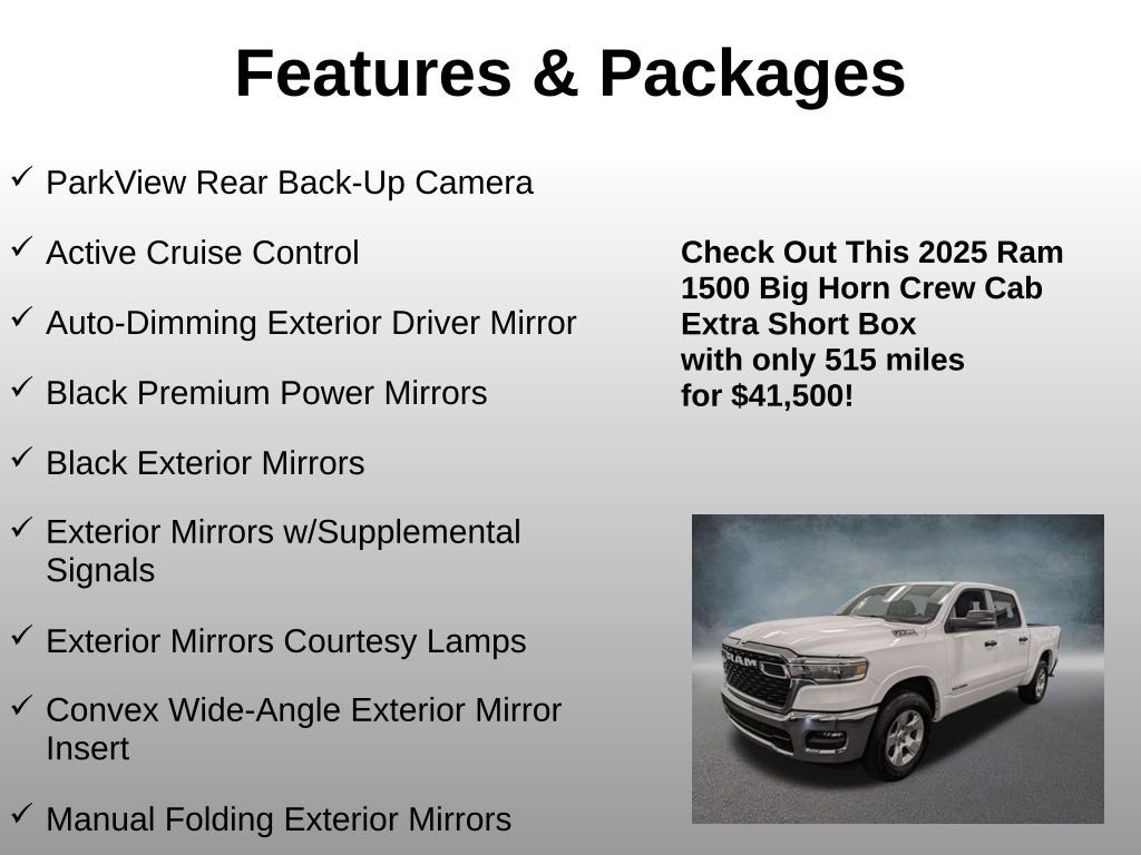 Used 2025 RAM 1500 Big Horn AWD/4WD image 13