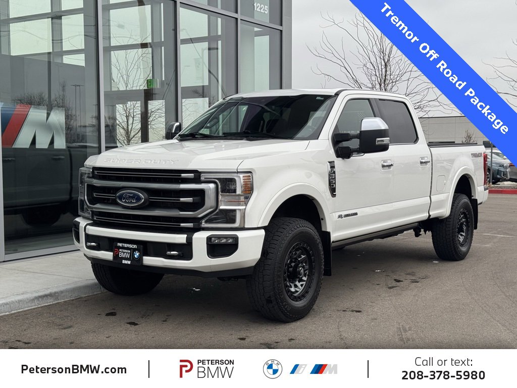 Used 2021 Ford F350 Platinum w/ Tremor Off-Road Package