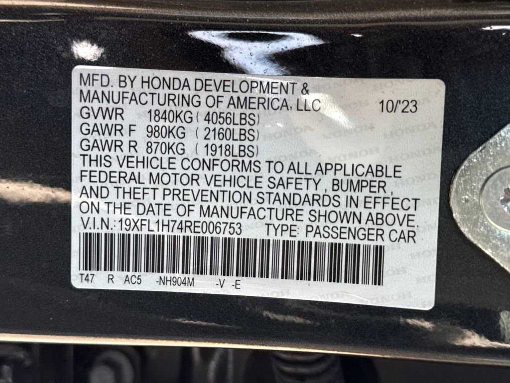 Certified 2024 Honda Civic EX-L image 27