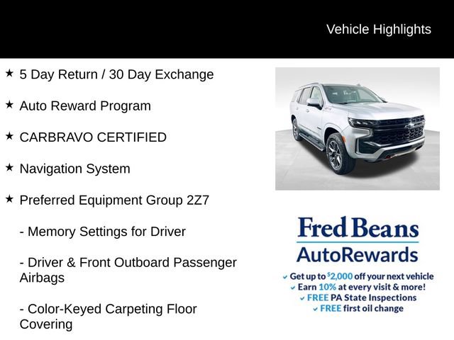 Certified 2023 Chevrolet Tahoe Z71 w/ Luxury Package image 4