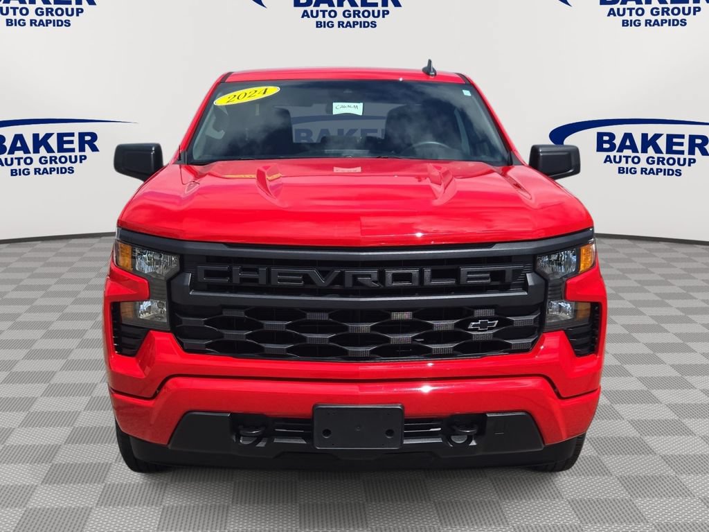 Used 2024 Chevrolet Silverado 1500 Custom w/ LPO, Dark Essentials Package RWD image 8