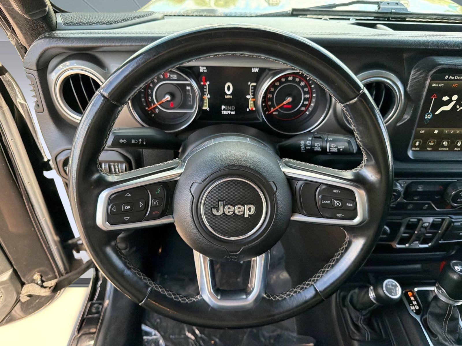 Used 2020 Jeep Wrangler Unlimited Sahara w/ Uconnect 4C Nav & Sound Group AWD/4WD image 11