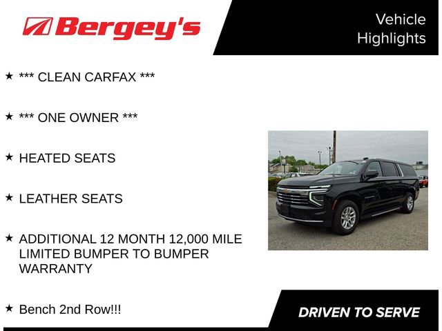 Certified 2025 Chevrolet Suburban LT AWD/4WD image 4