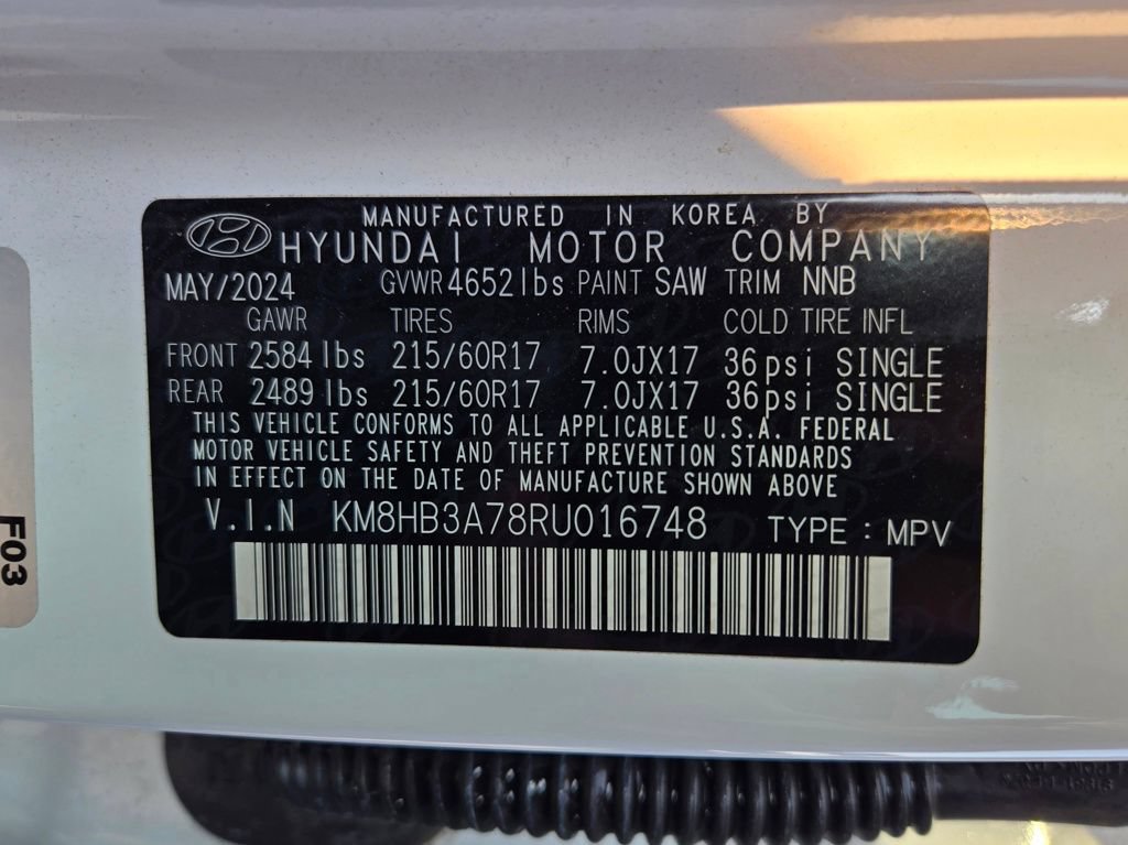Used 2024 Hyundai Kona SE FWD image 30