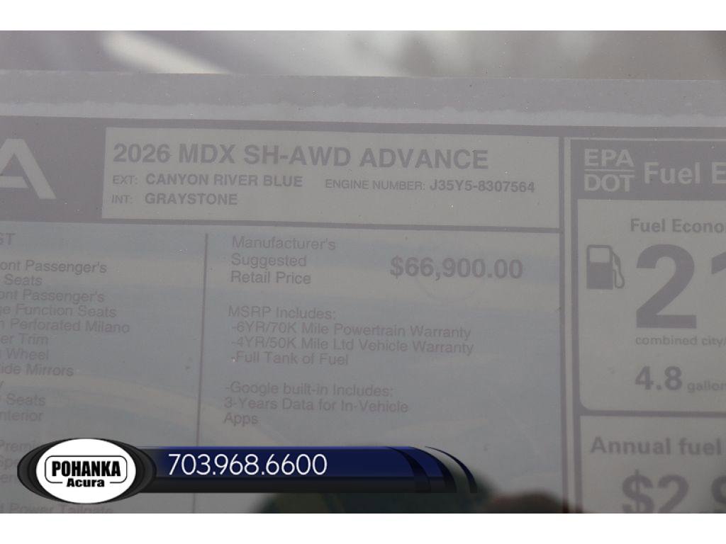 New 2026 Acura MDX w/ Advance Package image 45